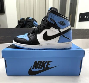 Nike Air Jordan 1 Retro High OG University Blue UNC Toe Größe 6Y Damen 8 🔥 - Bild 1 von 13