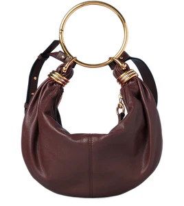 Chloe Bracelet Grenat Leather Shoulder Bag New - Picture 1 of 4