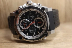 Orologio Uomo BULOVA Precisionist Cronografo 98B172 Quarzo Nuovo Batt - Foto 1 di 6