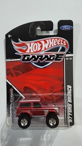 2011 Hot Wheels Garage Ford ‘67 Ford Bronco Red #5/20 Real Riders - Picture 1 of 4