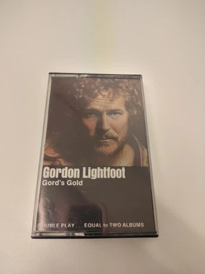 Gordon Lightfoot Gord's Gold 1975 Cassette, Warner Bros Double Play Foto 1 de 4