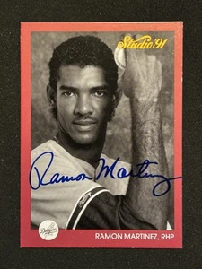 Studio Ramon Martinez #184 1991 autógrafo firmado a mano - Imagen 1 de 2