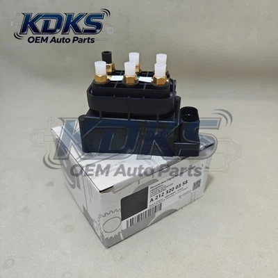 Bloque de válvula de suspensión neumática para Mercedes Benz GL350 450 550 ML250 S400 2123200358 Foto 1 de 4