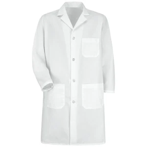 Red Kap Men's Lab Coat with Buton Closure - Picture 1 of 3