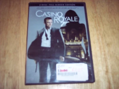 Casino Royale 007 DVD 2006 Film 2-Disc Full Screen Edition sealed new Foto 1 de 2
