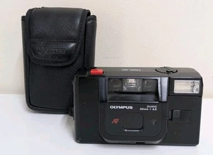 Olympus Trip AF Point & Shoot 35mm Film Camera With Case, Vintage, Retro - Picture 1 of 14