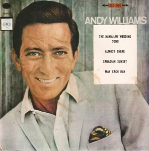 Andy Williams Canadian Sunset 7" vinyl Asia Cbs ep green vinyl in pic sleeve - Bild 1 von 3