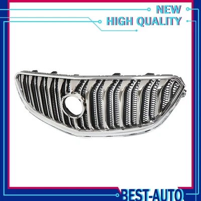 Front Upper Grill Grille Chrome Black New For Buick Enclave 2013-2016 2017 - Image 1 of 4