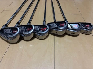 Callaway RAZR X Iron Set Flex R 6 Pieces Used Right Handed F/S #44 - Picture 1 of 5