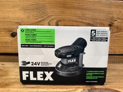Flex Tool 24V 5" Random Orbital Sander Heavy Duty Professional FX3411-Z - Image 1 of 4