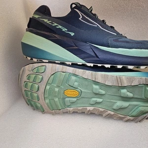 Altra Damen gebrauchte Olympus 3,5 blau/grün Laufschuhe, Größe: 10,5  - Bild 1 von 8