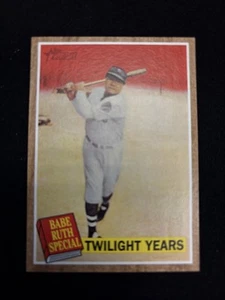 Babe Ruth 2011 Topps Heritage #141 Red Tint SSP - Picture 1 of 2