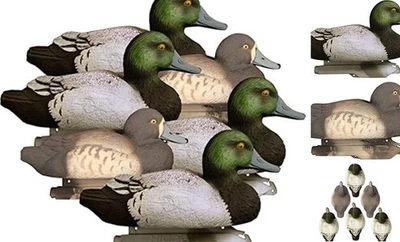 Standard Bluebill Decoys, Foam Filled Standard Bluebill 6 Pack - Image 1 of 4