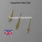 Dauphine No Lume Hand Set For Seiko 7S26 6309 11mm/8mm GT