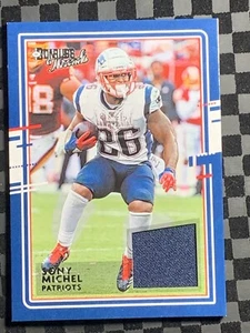 2020 Panini Donruss Football Threads Jersey Relic #21 Sony Michel Patriots - Picture 1 of 4