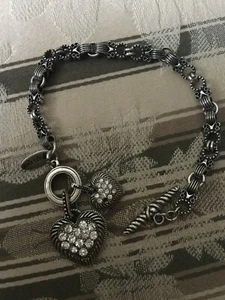 Jewel Kade Double Hearts Collection Bracelet ~ Rare ~ New Without Tags - Picture 1 of 7