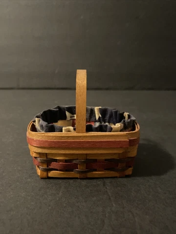 Miniature Basket With Liner 3” Cover