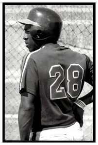 Mark McLemore (1985) California Angels Vintage Baseball Postcard PCCA - Picture 1 of 2