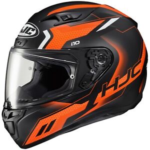 HJC Helmets Orange Full Faces Helmets for sale | eBay