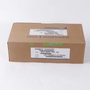 1 Stück Yaskawa AC SGMAV-04ADA61 Servomotor Neu - Bild 1 von 1