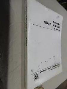 Kawasaki Z Series Shop Service Manual 1972 - Picture 1 of 8