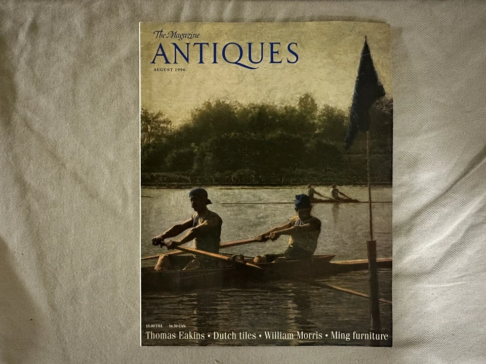 The Magazine Antiques August 1996 Vintage Issue Ming Furniture Dutch Tiles - Image 1 of 1