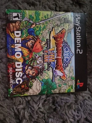 Dragon Quest VIII 8 Journey of the Cursed King Demo Disc PlayStation 2 V130 - Image 1 of 2