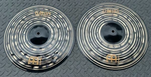 Meinl 14" Classics Custom Dark hi hat cymbals - Picture 1 of 3