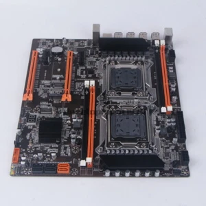 1PC X79 Dual CPU LGA2011 Motherboard DDR3 Computer Mainboard NEW - Picture 1 of 3