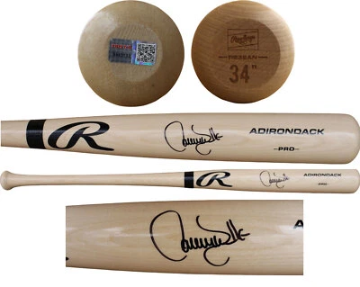 Larry Walker Autographed Colorado Rockies Blonde Baseball Bat TRI 47365 - Image 1 of 4