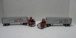 2 WINROSS RICH'S TRUCKS ~ MACK & FORD ~ REEFERS ~ 1:64 SCALE ~ NO BOX - Picture 1 of 18