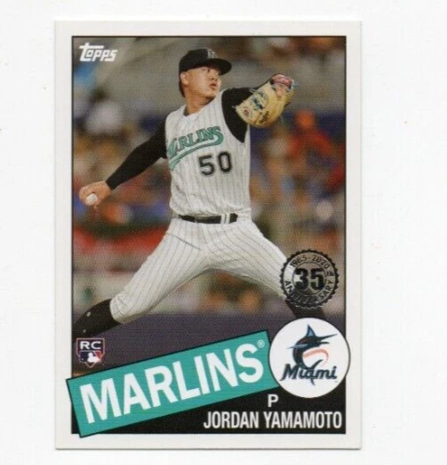 2020 Topps '85 Topps Jordan Yamamoto - Image 1 of 1
