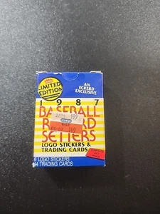1987 Fleer Baseball Record Setters Limited Edition Complete Set 44 cards HOF'ers - Picture 1 of 2