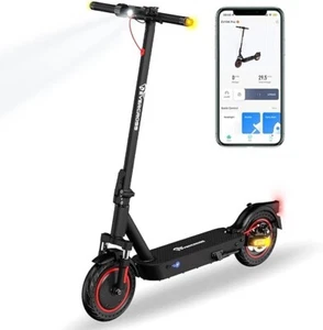 EV10K PRO Electric Scooter App Control, 10'' Foldable W500 E Scooter, Age 16+ - Picture 1 of 24