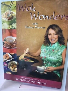 Wok Wonders with Debra Murray Introduction by Wolfgang Puck Hardcover - Picture 1 of 3