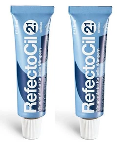 2x RefectoCil 2.1 Tiefblau Augenbrauen und Wimpernfarbe 15 ml - Bild 1 von 1