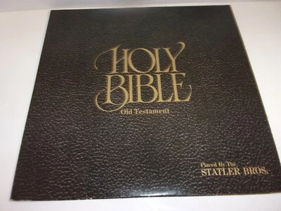 Holy Bible Old Testament Placed By The Statler Bros. 1975 Mercury SRM-1-1051 - Image 1 of 4