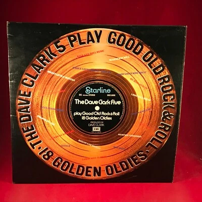 THE DAVE CLARK FIVE Play Good Old Rock & Roll 18 Golden Oldies 1971 UK vinyl LP - Image 1 of 4