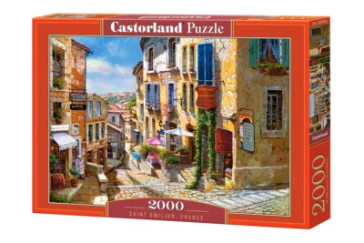Castorland Puzzle 2000 Pieces SAINT EMILION, 92x68cm/36"x27" Sealed box C-200740 - Image 1 of 2