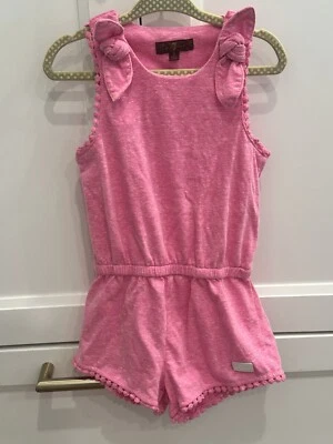 Romper rosa 7 For All Mankind Girls tamanho 5 - Imagem 1 de 4