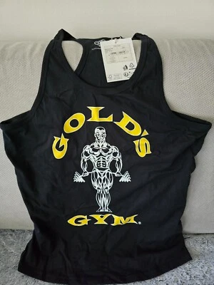 canotta/stringer/tank GOLD GYM taglia/size M eu per bulk contattatemi - Immagine 1 di 2