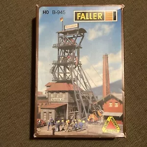 Faller Mine-Headgear Model HO B-945 Vintage West Germany BOX ONLY - Picture 1 of 9