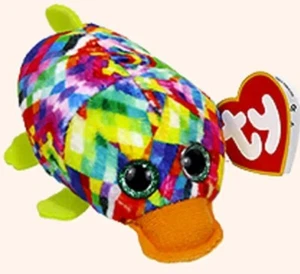 Soft Toy TY Flips Mcdonald's Teenie Beanie Boo 8cm Duck Gosling Soft Plush Toys - Picture 1 of 1