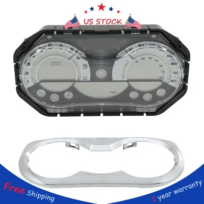 278002270 LCD Speedometer Gauge Cluster For 2006-11 Sea Doo BRP RXP RXT GTX Wake - Image 1 of 4