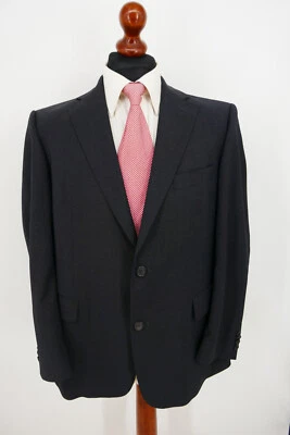 Eduard Dressler Sakko Gr.25 Schurwolle Dunkel Anthrazit absoluter Top Zustand - Bild 1 von 4