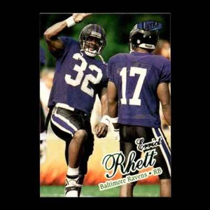 Errict Rhett 1998 Fleer Baltimore Ravens #277 R329T 88 - Picture 1 of 2