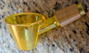 Original VINTAGE SLIP-SEAL Jigger Whiskey POUR A SHOT Bar Liquor Bottle Pourer - Picture 1 of 2
