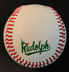 Rudolph Official Merry League Baseball Père Noël souvenir baseball de collection