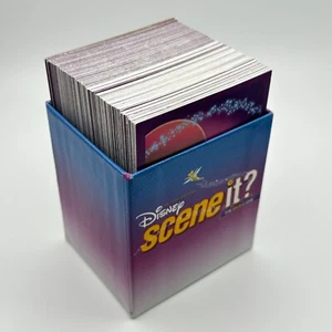 Scene It Disney Deluxe Edition 200 Trivia Cards 2005 Replacement Pieces Parts - Picture 1 of 2