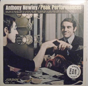 SEALED Anthony Newley - Peak Performances  LP  London Records LL 3283 - Bild 1 von 4